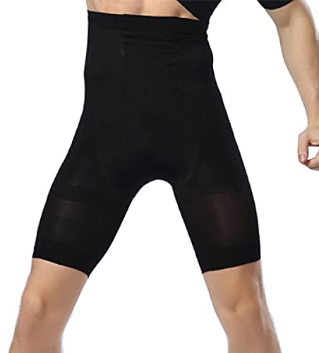 Pantaloncini Modellanti Dimagranti da Uomo - modellatore per Il Corpo più Snello per la Coscia, Intimo Intimo Slip Boxer Stretto a Vita Alta