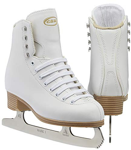 Jackson Ultima GAM G0111 Stella Girls White Figure Ice Skates - Kids 11