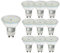 FEILEMAN GU10 LED Warmweiss Bulb, 5W 3000K GU10 LED Spot, LED Leuchtmittel GU10 120 ° Abstrahlwinkel Nicht Dimmbar 440lm Ersetzt 35W Halogenlampen, 230V 10 Stück