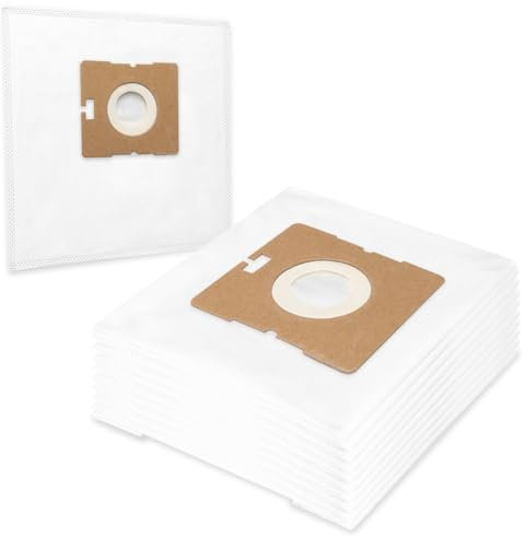 PRIMEBAG - 10 Staubsaugerbeutel kompatibel mit Amazon Basics Staubsauger 12M-71EU4 (3,0 l) - Mehrlagiges Vlies - Bestleistung beim Saugen
