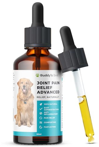 Buddy’s Best Advanced Joint Support for Dogs – Natural Formula to Promote Mobility & Comfort – Liquid Supplement for Healthy Joints – 50ml