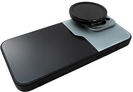 SYSTEM-S CPL Filter 52mm Circular Polarizer Lente con Rosca Funda para iPhone 15 Pro MAX