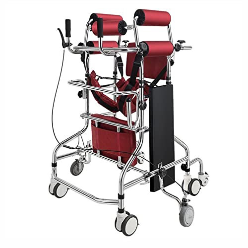 Déambulateur Cadre De Marche À Roulettes Pour Personnes Âgées Et Adultes, Anti-Basculement, Anti-Retournement, Entraînement Des Membres Inférieurs, Aide Aux Personnes Handicapées, A+B