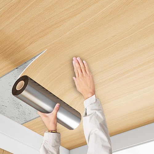 ByteRunning Deckenplatten Selbstklebend,Deckenpaneele Feuchtraum,Dekoren Deckenpaneele,Flexibel,ReißFest,VerformungsbestäNdig,FüR Die Wand Decke TüR Vom Studio BüRo