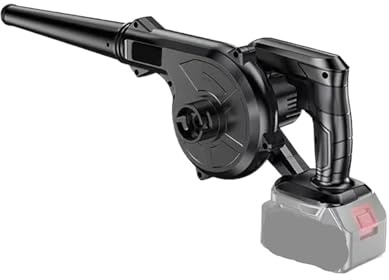 DRAUXI Soplador/Aspirador de Polvo Hojas eléctrico inalámbrico Doble función 21 V Limpieza de Jardines