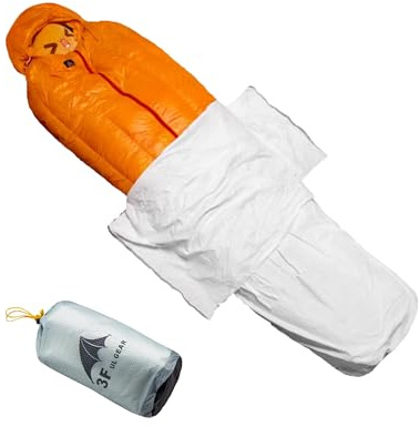 3F UL Gear Tyvek sovsäcksöverdrag, sovsäcksöverdrag, skydd mot kondens, camping sovsäck, skyddskåpa, ultralätt 135 g-200 g, ogsaktiv och smutsavvisande för sovsäckar