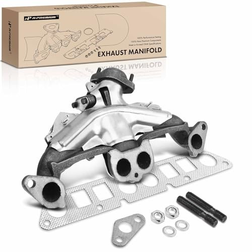 A-Premium [4Cyl 2.5L] Exhaust Manifold Kit W/Gaskets Compatible with Jeep, Dodge & American Motors - Wrangler, Cherokee, Wagoneer, Dakota, Comanche, TJ, CJ7, Scrambler, Eagle, Replaces 53008860AB