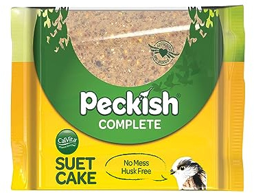 300g Complete Suet Cake, Bird Feed/Food, Packed With 12 Different Ingredients, Rich In Oils & Fats