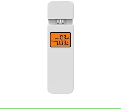 Generico Etilometro Professionale Certificato EN 15964 e EN 16282 — Alcol Test Digitale Preciso per Autovalutazione — Sensore Affidabile con Display LCD
