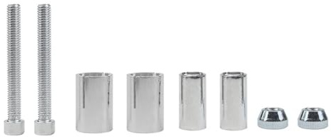Haiki Tapones de aluminio para manillar de motocicleta, tornillo de expansión, expansible, bloqueo para manillar, expandir los tornillos