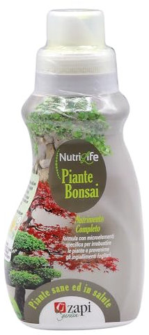 Nutrimento Completo per Bonsai, 350 ml, Fertilizzante Liquido Concentrato con Microelementi, Formula Specifica per Piante Sane