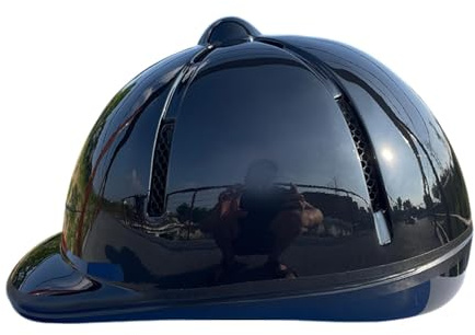 Chatonshen Casque D'équitation pour Enfants, Résistant Aux Chocs, Casquette de, Chapeau D'équitation pour Les Passionnés de en Plein A, Surface Lisse