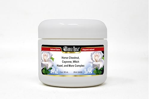 Bianca Rosa Horse Chestnut, Cayenne, Witch Hazel, and More Complex Salve (2 oz, ZIN: 524550) - 2 Pack