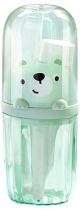 Toothpaste Organizer, Anti -mouth Rinse Cup -light Business Impact (Transparent Green)