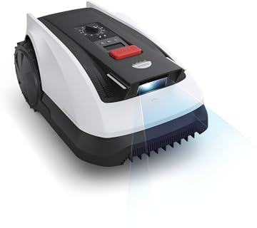 ECOVACS GOAT O800 RTK Care Kit Robot Tagliaerba Senza Filo Perimetrale 800m², RTK+Vision Potenziata da LiDAR Rasaerba Robot, Mappatura Automatica, Passa percorso di 0,7 m, Taglio dei bordi