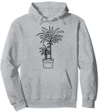 Dragon Tree Dracaena Yucca Palm Lily Pullover Hoodie