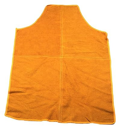 Homoyoyo 1Stk Schutzkleidung Schürze Tischlerschürze aus Leder Schürze aus Rindsleder Schmiedeschürze aus Leder Schweißerschürze verdicken Elektroschweißkleidung Schutzanzug