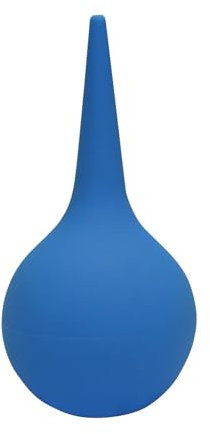 1 Stück Ohrenspritze Ohrspülung 30ml Ohrendusche Ball, Ohrenschmalz Entferner, Ohrenreiniger, Ohrendusche, Quetsch Gummiball sanfte Ohrendusche, Wiederverwendbarer Ohrreiniger, Ohrspülung, Blau