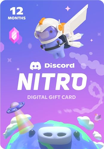 Discord Nitro 12-Month Standard | PC/Mac Code