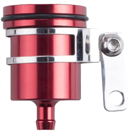 Brake Fluid Reservoir Cup Bikee - Brake Bottle Reservoir Oil | Motorcycle Rear Safety Stop Cylinder Tank | Foot Rear Speed Control | Fluid Refilling Bottle For Safe To Prevent Any Spatter