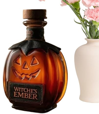 Caraffa da whisky in – bottiglia di liquore di Halloween – Barattolo di | Unico contenitore decorativo, accessorio da bar festivo con idea regalo per gli amanti 'armadio, della casa e