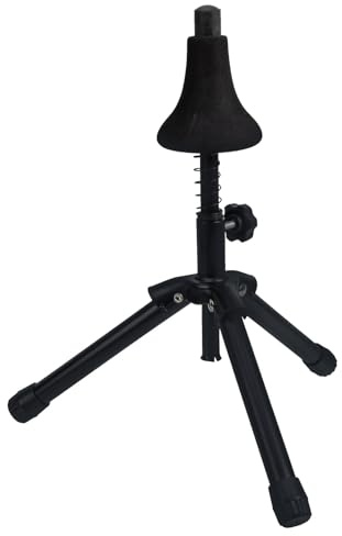 HAWILLOSCH Support Trompette Pliable avec Hauteur Structure Stable et Rangement Compact pour Affichage Instrument de Musique Pratique