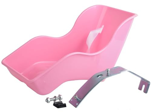 Oxxggkao Siège de vélo pour poupée - Accessoire décoratif portable pour enfants et filles - Accessoire de vélo stable
