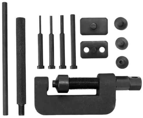 13 Piece Aerospace Grade Cr Mo Motorcycle Bike Chain Tool Kit Breaker And Riveter Set ISO9001 Certified