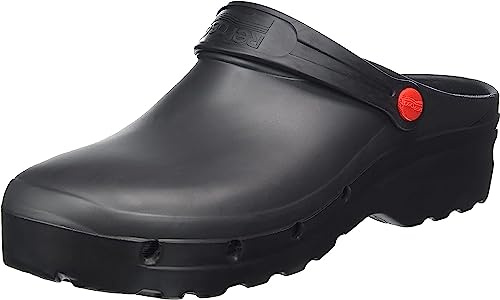 REPOSA Light Shock - Sabot Femme et Homme Léger, Antichoc en EVA, Sabot Femme Medical Infirmiere Unisex, Anatomique, Sangle Rabattable, Chaussure Medicale et Sanitaire avec SRC Semelle Antidérapante