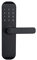 HENYIN M20 Bloqueo digital Bluetooth, desbloqueo con tarjeta, código, aplicación (compatible con Alexa) (HYM20-R) (sólo puertas derechas)