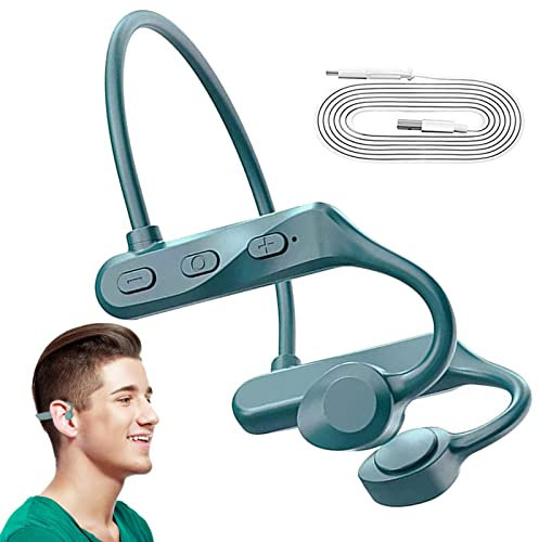 Sloane conducción ósea - Auriculares Deportivos Bluetooth 5.0 | Auriculares inalámbricos para Correr hasta 8 Horas reproducción, para Entrenamiento en el Gimnasio