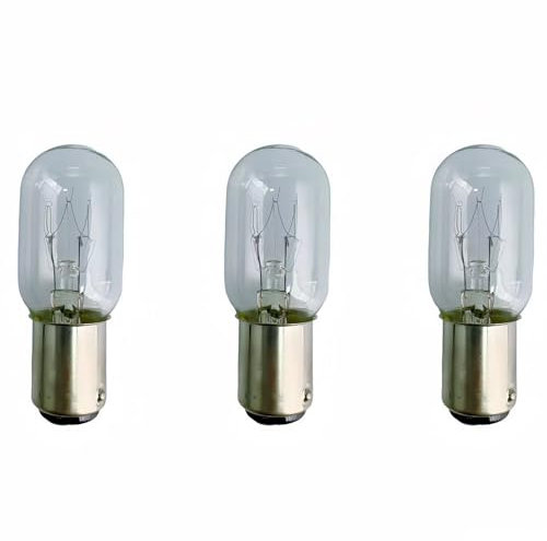 Liuyife B15d Ampoules pour Machines à Coudre Dimmable, T22 B15 Ampoule à Baïonnette de Petite Taille, Blanc Chaud 2700K, 150LM, AC220-240V, Lampe pour Machine à Coudre, Lot de 3