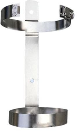 Fantegonista estintore, acciaio inossidabile Monte Extinguisher - estintore in acciaio inossidabile pesante - Cuscinetto carico da 2 kg di hardware arrugginito base robusta per operatori edili