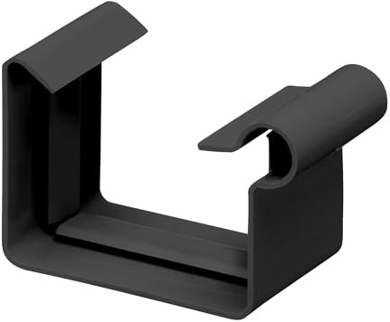 INEFA Caja Conectora Canalón, PVC 68mm antracita para Canalón de Plástico, Accesorios para Canalón,made in Germany INEFA