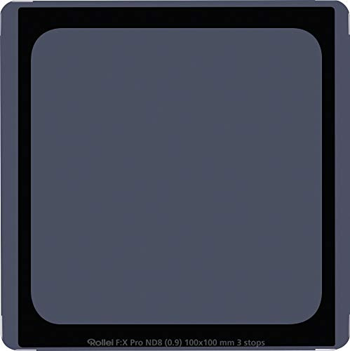 Rollei Filter F:X Pro ND 8 Filter I Graufilter 100mm aus Gorilla-Glas mit Luminance Coating I Ideal für Langzeitbelichtungen am Tag