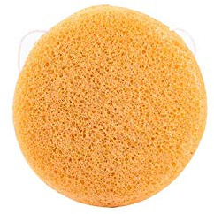 Essenciales - ESPONGE NATUREL KONJAC FACIAL EXFOLIANT - Couleur Jaune