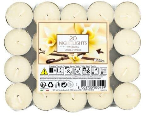 Marco Paul 20 x frisch duftende Teelichter – Vanille, Baumwolle, Beeren, Kerzen, Duftteelichter, 7 Stunden Brenndauer, Teelicht, Duftkerzen, lange Brenndauer, Geschenk, Heimdekoration, Beleuchtung