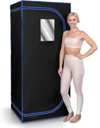 Sauna A Vapore Portatile For La Casa, Tenda Da Sauna For Spa Personale A Casa, Relax, Con Sauna A Vapore Portatile Da 2 Litri E 1000 Watt, Sedia Pieghevole, Telecomando