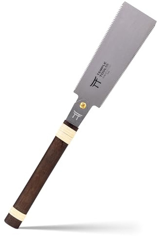 Japanese Pull Saw - 7 Ryoba Hand Saw with Rip-cut and Crosscut - for Dovetails, Tenons, Joinery, Cutting Boards to Length & Width- Temple Tool Co.