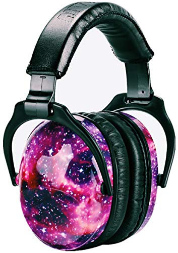 ZOHAN 030 Casque Anti Bruit Enfant Facilement Réglable Pliable, Protection Auditive confortable avec Sac de Transport, SNR 25dB pour l’Autisme, TDAH, Feux d’Artifice, Concert - Galaxie