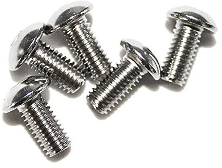 100 Stück Linsenschrauben ISO 7380-1 A2 M5 x 6