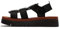 Fly London Damen SAMB245FLY Sandal, Black/Black/Brick, 40 EU
