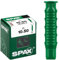 SPAX 4100001000507 TYP-SD Dübel, Grün, 10 x 50 mm