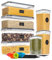 Comfivibe Cereal Storage Containers, Food Storage Containers, 7 Pcs Flour Storage Containers, with 1 Marker, 4 Measuring Cup and 16 Labels, Sealed Moisture Proof Storage Box with Lid (3 Sizes)