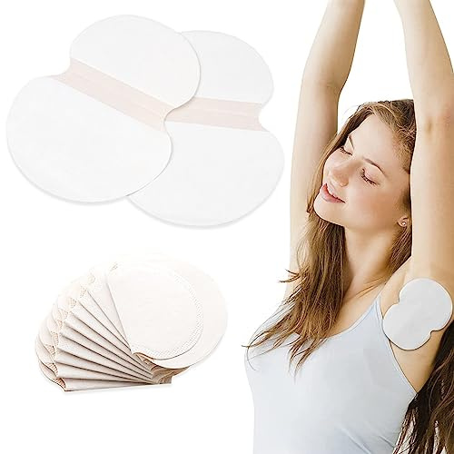 80 Pezzi Pastiglie Assorbi Sudore Uomo Donna,Assorbenti Ascellari Antisudore,Traspiranti e Confortevoli, Vestibilità perfetta assorbenti ascellari per perspirex ascelle.