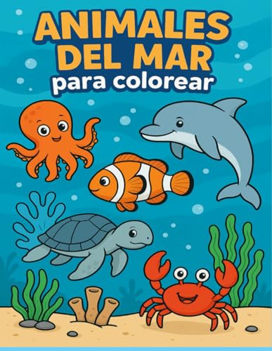 ANIMALES DEL MAR PARA COLOREAR