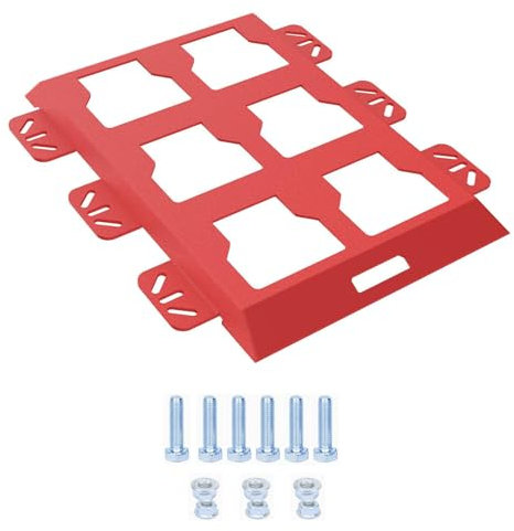 YAOGUI Packouts Wall Crate Storage Organizers For Power Tool Mounting Half Width Small Tool Holder Accessories Packouts Mounting Plate For Trucks