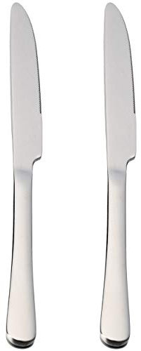 ETREXONLINE 2 Tafelmesser 22,5x2,05 cm Edelstahl 18/0Schlichtes Und Elegantes Design
