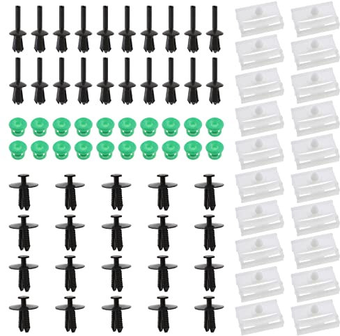 Be In Your Mind 20 Sets Seitenschweller-Clips-Set, Verkleidung, kompatibel mit BMW 3er E32 / E36 / E46 / E90 / E91 51711932996/51118174185 / 5111014103/551008 / 8 / 8