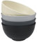 greenandlife Unbreakable Cereal Bowls, 24 OZ Large Lightweight Plastic Bowl Set of 4, Dishwasher & Microwave Safe, Reusable Bowls for Breakfast, Salad, Pasta, Soup, Noodles